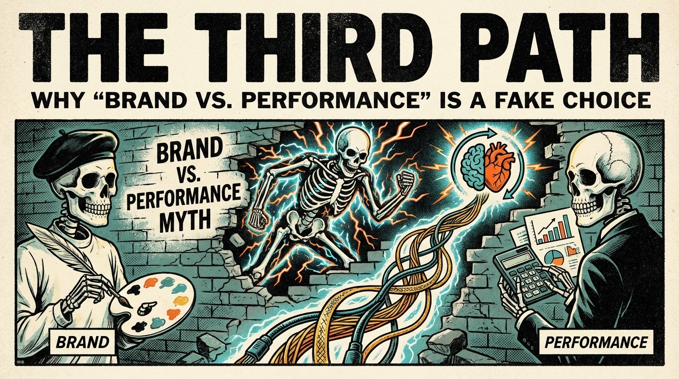 The Third Path: Why "Brand vs. Performance" Is a Fake Choice The Third Path: Why "Brand vs. Performance" Is a Fake Choice