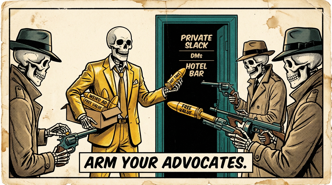 Dark Funnel Meme Velocity Framework Diagram