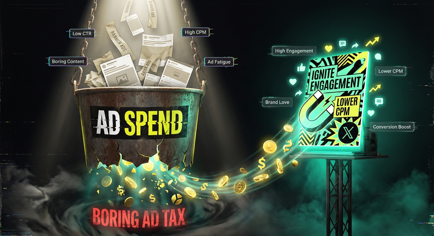 Boring Ads Are A Hidden Tax Boring Ads Are A Hidden Tax