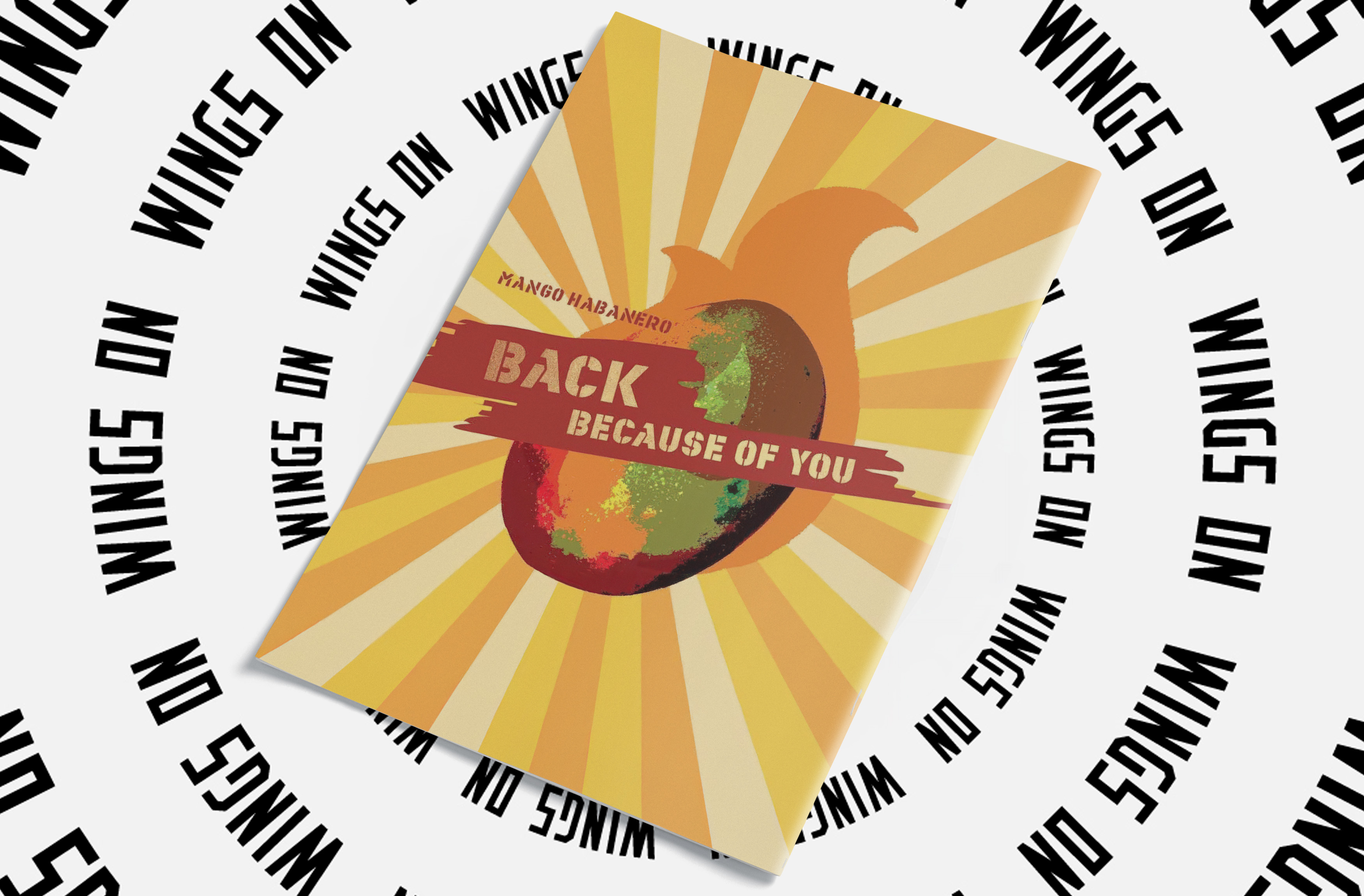 Wingstop Magazine Mockup