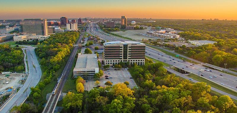 Richardson Telecom Corridor aerial view Richardson Telecom Corridor aerial view